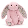 Jellycat Peluche Lapin Rose Tulipe Blossom Bashful - 31 cm