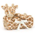 Doudou Couverture Girafe Bashful Baby Jellycat