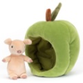 Jellycat Peluche Cochon dans sa maison Bramblings