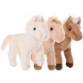 Bukowski Peluche Cheval Beige - 20 cm