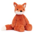 Jellycat Peluche Renard Orange Cushy