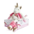 Doudou et Compagnie Peluche Lucie La Licorne - 22 cm