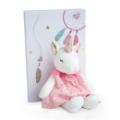 Doudou et Compagnie Peluche Licorne Attrape-Rêve 20 cm