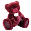 Doudou et Compagnie Peluche Ours Collection Bois de Rose - 60 cm