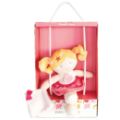 Doudou et Compagnie Poupée Melle Louison Demoiselle Swing - 21 cm