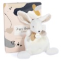 Doudou Mini Lapin Happy Wild - 17 cm Doudou et Compagnie