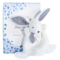 Doudou Mini Lapin Happy Glossy - 17 cm Doudou et Compagnie