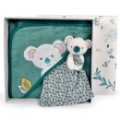 Doudou et Compagnie Coffret Cape de Bain et Doudou Koala Yoca