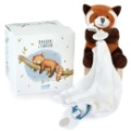 Doudou et Compagnie Peluche Panda Roux avec Doudou Attache Sucette Unicef