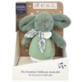 Peluche Culbuto Veilleuse Musicale Lapin Vert Sauge Lapin Doudou Doudou et Compagnie