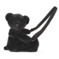 Doudou et Compagnie Sac Bandoulière Ours Noir