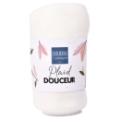 Plaid Douceur Blanc Doudou et Compagnie