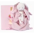 Doudou Lapin Vanille Fraise Doudou et Compagnie