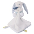 Doudou Lapin avec Mouchoir Coeur Océan Doudou et Compagnie