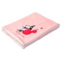 Babycalin Couverture Bi Matière Minnie Confettis