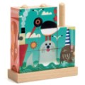 Djeco Cube en bois Puzzle  Puzz Up Sea