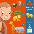 Djeco Puzzle Géant Ouistiti et ses Amis