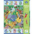 Djeco Puzzle Géant 1 à 10 Jungle