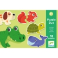 Djeco Puzzle Duo Animaux