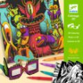 Djeco Coffret Coloriage 3D Funny Freaks