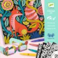 Djeco Coffret Feutres Pinceaux Foret Fantastique