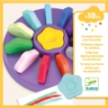 Djeco Lot de 12 Crayons Fleurs