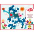 Coffret Collages Pompons Des chiens à caresser Djeco