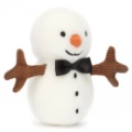 Jellycat Peluche Mini Bonhomme de Neige Festive