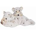 Histoire d Ours Peluche Léopard des Neiges - 45 cm