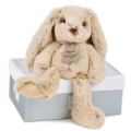 Histoire d Ours Peluche Lapin Beige les Copains Câlins - 25 cm