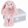 Histoire d Ours Peluche Lapin Rose les Copains Câlins - 25 cm