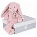 Histoire d Ours Peluche Lapin Rose les Copains Câlins - 40 cm