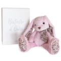 Histoire d Ours Peluche Lapin Rose les Copains Câlins - 50 cm