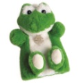 Histoire d Ours Marionnette Grenouille - 25 cm