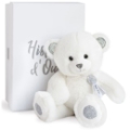 Histoire d Ours Peluche Ours Blanc Charms 24 cm