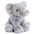 Histoire d Ours Peluche Elephantdou Gris Boule de Tendresse - 25 cm