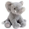 Histoire d Ours Peluche Elephantdou Gris Boule de Tendresse - 32 cm