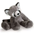 Histoire d Ours Peluche Panda Roux Sweety Mousse - 40 cm