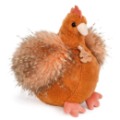 Histoire d Ours Peluche Poule Orange Les Poulettes