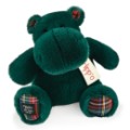 Histoire d Ours Peluche Hippo Vert Sapin - 25 cm