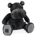 Histoire d Ours Peluche Hippo Gris Anthracite - 85 cm