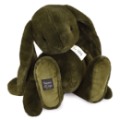 Histoire d Ours Peluche Lapin Kaki Le Lapin - 50 cm