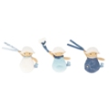 Kaloo Coffret 3 Doudous Attache Tétine Doux Sommeil