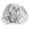 Kaloo Peluche Lapin Léo Gris Prestige Rouge - 24 cm