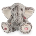 Kaloo Peluche Musicale Eléphant Noa Gris Prestige Rouge
