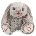 Kaloo Peluche Musicale Lapin Léo Gris Prestige Rouge