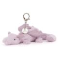 Jellycat Porte Clé Dragon Lavande