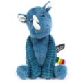 Peluche Rhino Grosbisou Bleu Ptipotos Les Déglingos