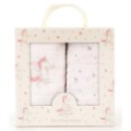 Coffret 2 Langes Licorne Bashful Jellycat