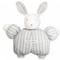 Tartine et Chocolat Peluche Lapin Gris Clair Ligne 1977 - 25 cm